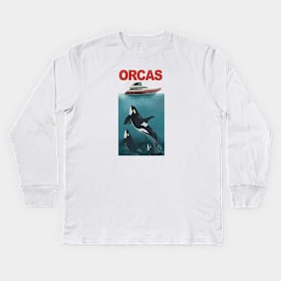 Orcas Kids Long Sleeve T-Shirt